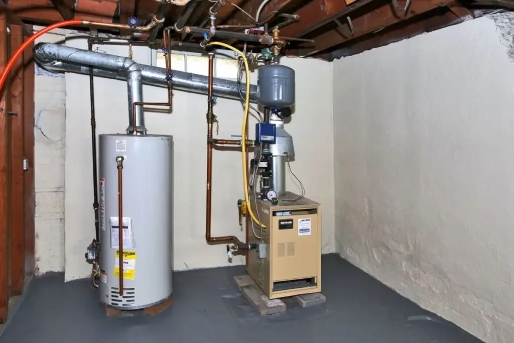 Boiler with Hot Water Tank